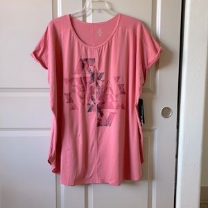 Plus Size Active Short Sleeve Blouse Size 30/32